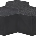 Eternal Oak Wood 3pc. Modular Coffee Table