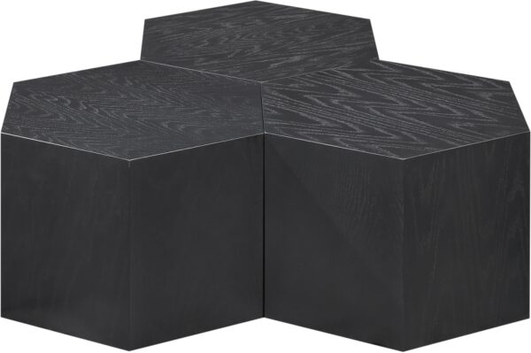 Eternal Oak Wood 3pc. Modular Coffee Table