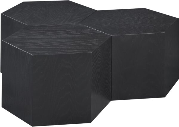 Eternal Oak Wood 3pc. Modular Coffee Table