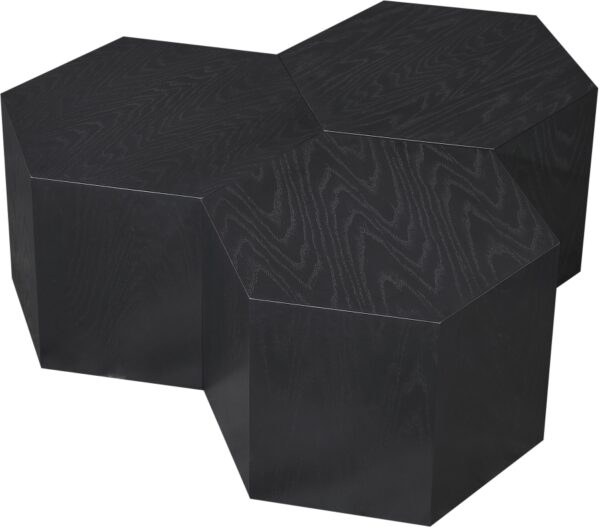 Eternal Oak Wood 3pc. Modular Coffee Table