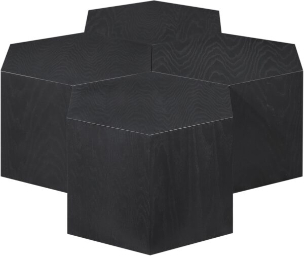 Eternal Oak Wood 4pc. Modular Coffee Table