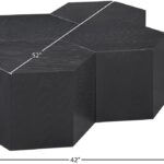 Eternal Oak Wood 4pc. Modular Coffee Table