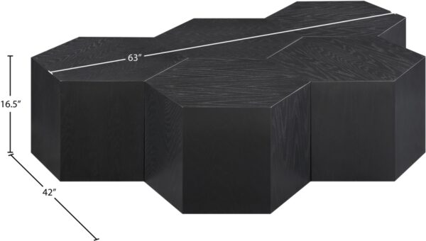 Eternal Oak Wood 5pc. Modular Coffee Table