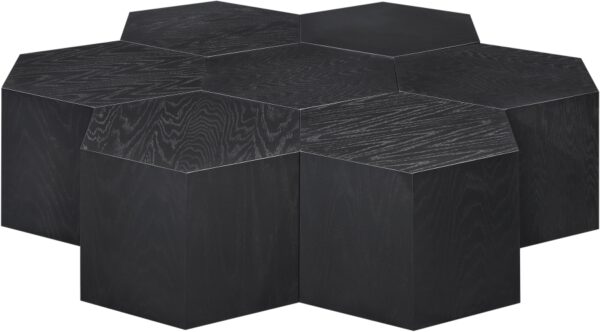 Eternal Oak Wood 7pc. Modular Coffee Table