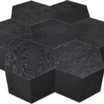 Eternal Oak Wood 7pc. Modular Coffee Table