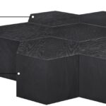 Eternal Oak Wood 7pc. Modular Coffee Table