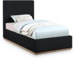Monaco Boucle Fabric Upholstered Bed