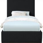 Monaco Boucle Fabric Upholstered Bed