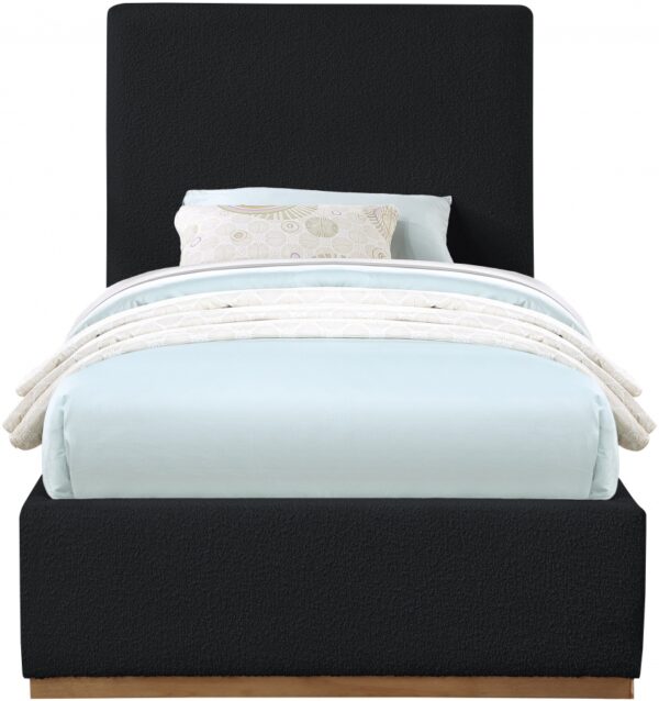 Monaco Boucle Fabric Upholstered Bed