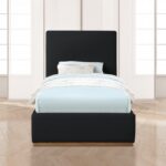 Monaco Boucle Fabric Upholstered Bed
