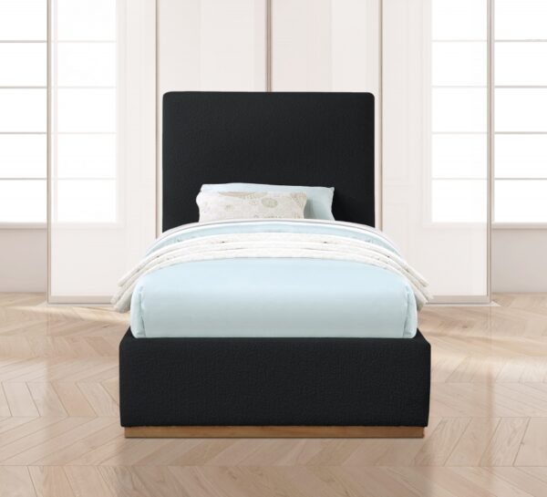Monaco Boucle Fabric Upholstered Bed