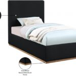 Monaco Boucle Fabric Upholstered Bed