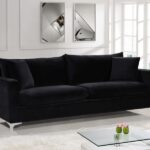 Naomi 81.5" Velvet Upholstered Sofa