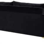 Naomi 81.5" Velvet Upholstered Sofa