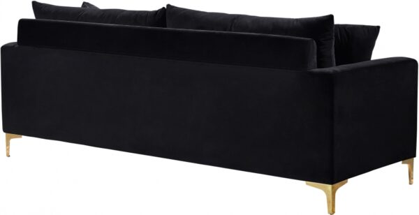 Naomi 81.5" Velvet Upholstered Sofa