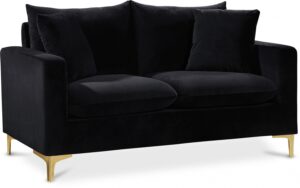 Naomi 58" Velvet Upholstered Loveseat