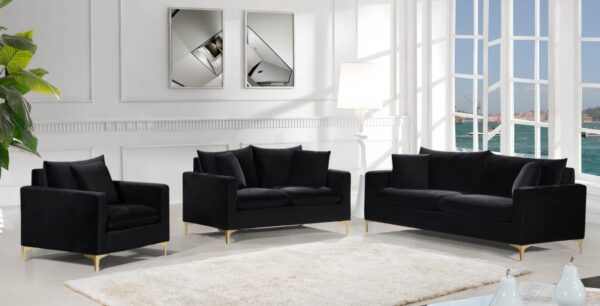 Naomi Velvet Upholstered Chair