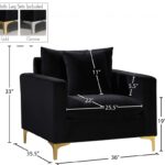 Naomi Velvet Upholstered Chair