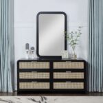 Sage Solid Wood Mirror