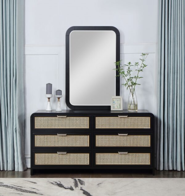 Sage Solid Wood Mirror