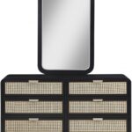 Sage Solid Wood Mirror