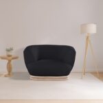 Kipton Boucle Fabric Upholstered Chair