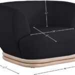Kipton Boucle Fabric Upholstered Chair