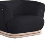 Kipton Boucle Fabric Upholstered Chair