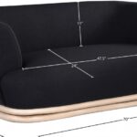 Kipton 70" Boucle Fabric Upholstered Loveseat