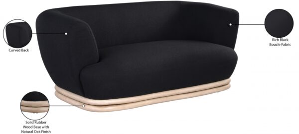 Kipton 70" Boucle Fabric Upholstered Loveseat