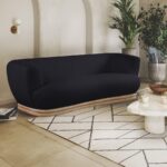 Kipton 89.5" Boucle Fabric Upholstered Sofa
