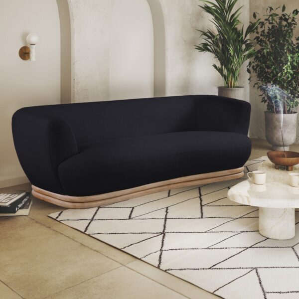 Kipton 89.5" Boucle Fabric Upholstered Sofa