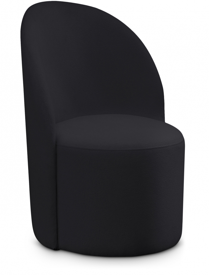 Hautely Boucle Fabric Upholstered Accent | Dining Chair