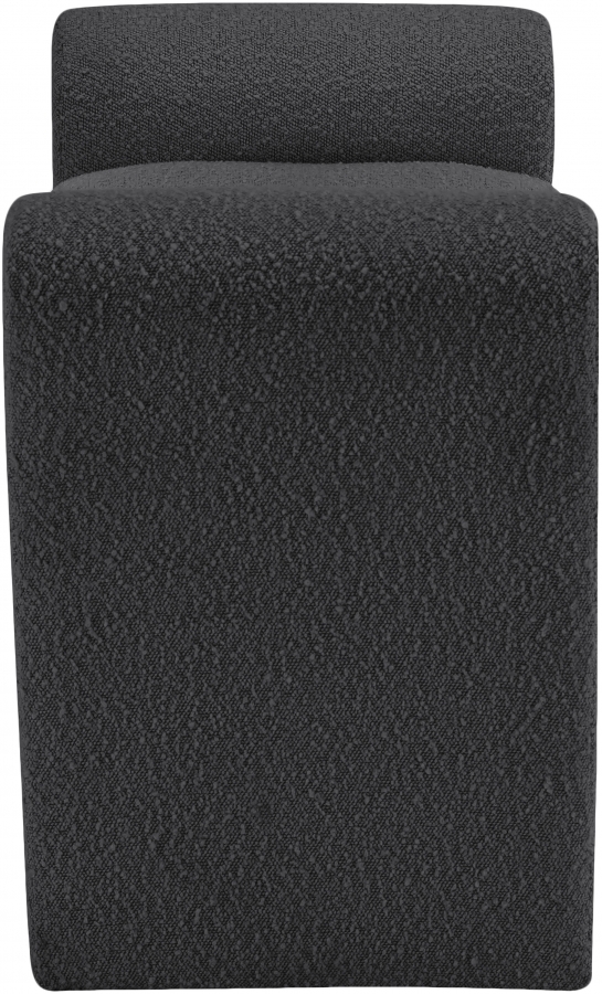 Stylus 31.5" Boucle Fabric Upholstered Bench