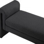 Stylus 51" Boucle Fabric Upholstered Bench