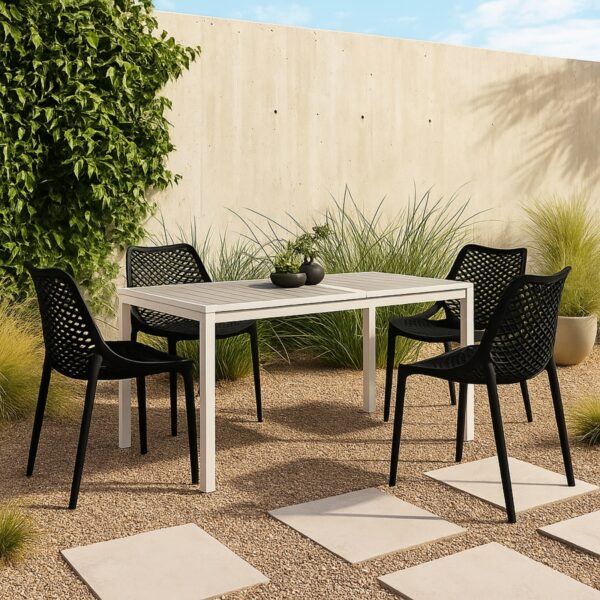 Mykonos Plastic Outdoor Patio Dining Chair
