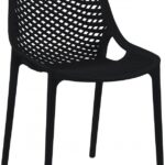 Mykonos Plastic Outdoor Patio Dining Chair