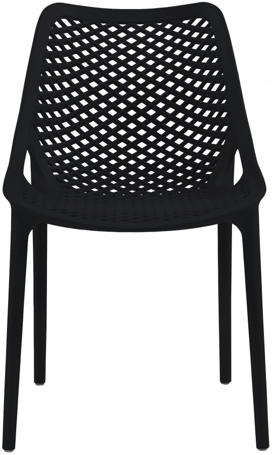 Mykonos Plastic Outdoor Patio Dining Chair