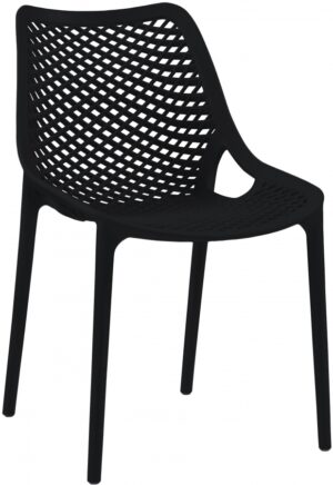 Mykonos Plastic Outdoor Patio Dining Chair