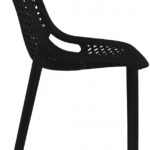 Mykonos Plastic Outdoor Patio Dining Chair