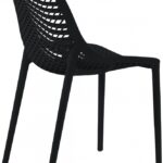 Mykonos Plastic Outdoor Patio Dining Chair
