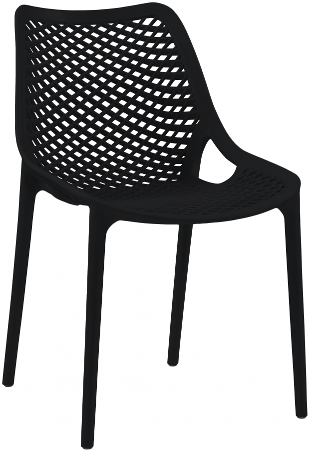 Mykonos Plastic Outdoor Patio Dining Chair