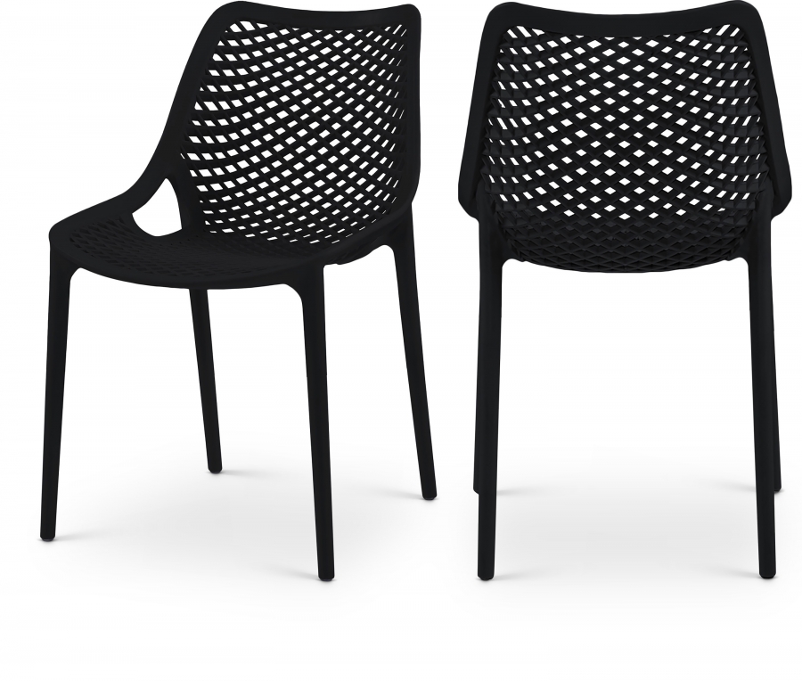 Mykonos Plastic Outdoor Patio Dining Chair