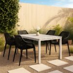 Mykonos Plastic Outdoor Patio Dining Chair