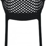 Mykonos Plastic Outdoor Patio Dining Chair