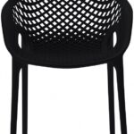 Mykonos Plastic Outdoor Patio Dining Chair