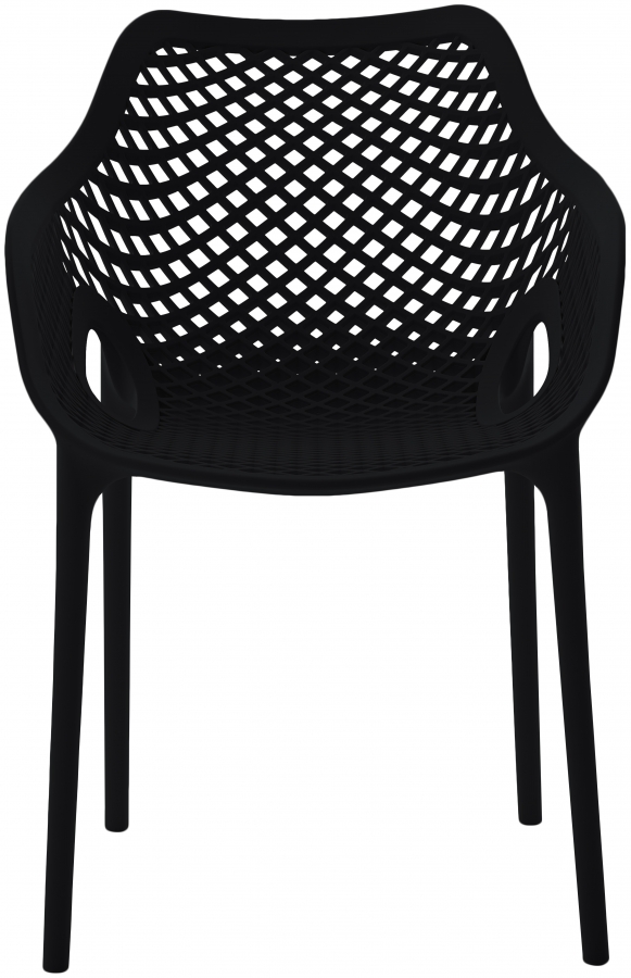 Mykonos Plastic Outdoor Patio Dining Chair