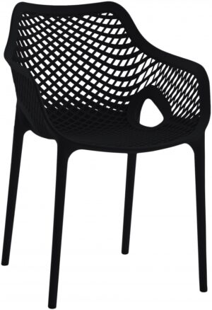 Mykonos Plastic Outdoor Patio Dining Chair