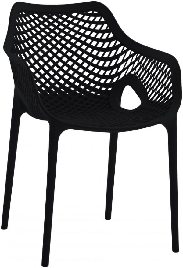 Mykonos Plastic Outdoor Patio Dining Chair