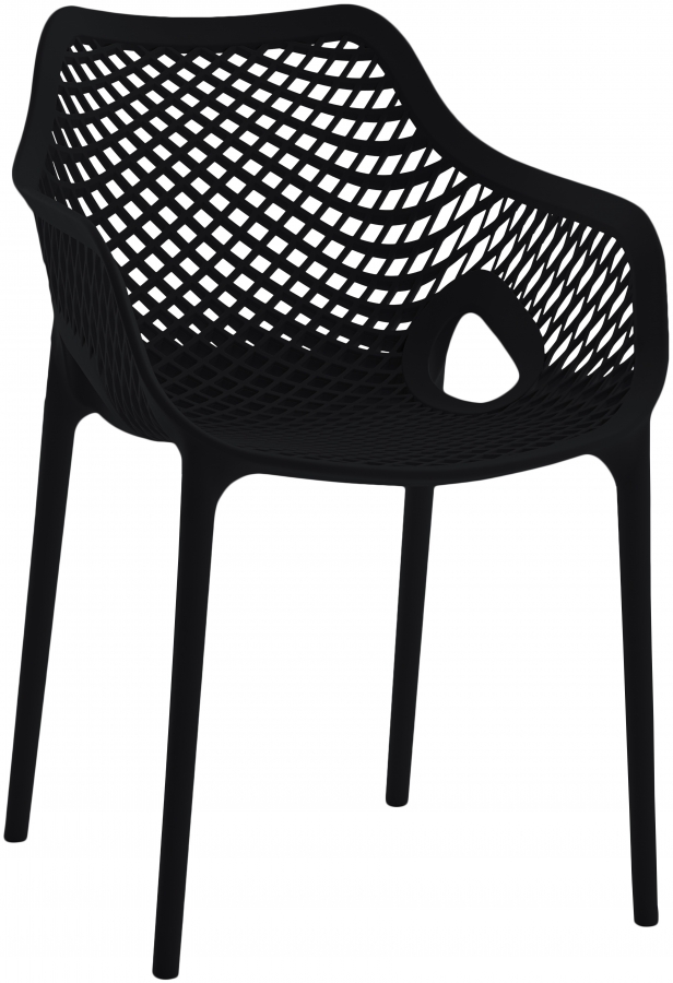 Mykonos Plastic Outdoor Patio Dining Chair